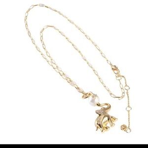 Kate Spade Gold Winter Carnival Statement Pendant